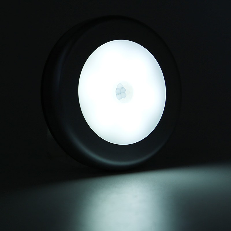 3Pcs Mini Body Induction Lamp Motion Infrared Sensor LED Night