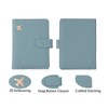 Melsbrinna Rfid Passport Holder for Travel women/Men, Cute Passport Wallet