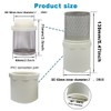 2 inch Stainless Steel Filter Cover Connected to 2 inch/DN50