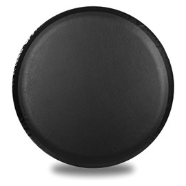 16" Spare Wheel Tire Cover Black Soft Leather Wheel Cover Waterproof Dustproof Protector for Diameter 76cm-80cm/29"-31"