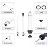 VortecSys Automotive Fluid Extractor Pump, 500CC Manual Extraction & Fill