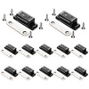 12 Pack Cabinet Magnets Magnetic Door Catch for Kitchen Bathroom