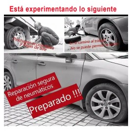 Kit Para Parchar Llantas Sin Cmara Moto Rzr Auto Bici Etc                                                                                             