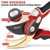 Garden Shears, Pruning Shears for Gardening Heavy Duty with Rust