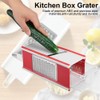 Multifunctional Grater Box Vegetables Fruits Grinder Slicing Tool Kitchen Accessories