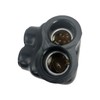Insulated Splice Connector 2 Ports Wire Connectors 4-14AWG Wide Dual