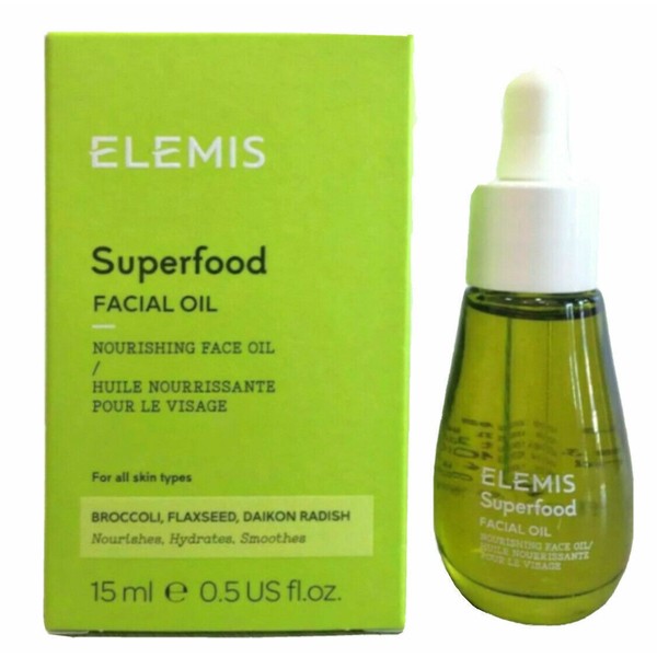 Elemis Super food Facial Oil 15 ml New!  Exp 2024