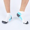 ISUNIE Winter Basic Low Cut Running Socks,Soft Breathable Simple Plain
