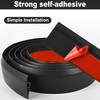 10Ft Carpet Floor Transition Strip, Self Adhesive Floor Edging Trim