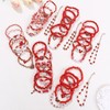 Cooluckday 36Pcs Valentines Bracelet Bulk Valentines Day Gifts for Women