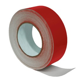LiteMark 2" Red Durable Vinyl Marking Tape - High-Visibility Gloss Finish, Adhesive for Smooth Surfaces - Ideal for Safety Marking, Floors, Warehouses, 5s Management - 150 Feet Roll