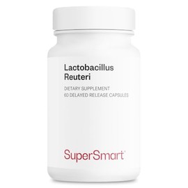 Lactobacillus Reuteri 5 Billion CFU per Day (Probiotic Supplement) - Digestive Health - Intestinal Microflora Balance - Normal Lipid Balance  Non-GMO 