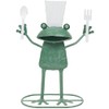 Murataya Sangyo 4898 Statue Tin Object Series, Frog, Cock, Green,
