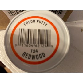 Unbranded Lot of 3 Color Putty 124 Redwood 3.68 Oz