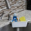 Corner Sink Caddy Kitchen Sink Organizer by Home Basics |