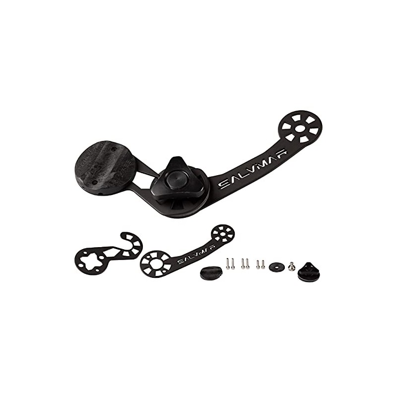 SALVIMAR Action CAM 2 Unisex Adult Rail Mount - Black,