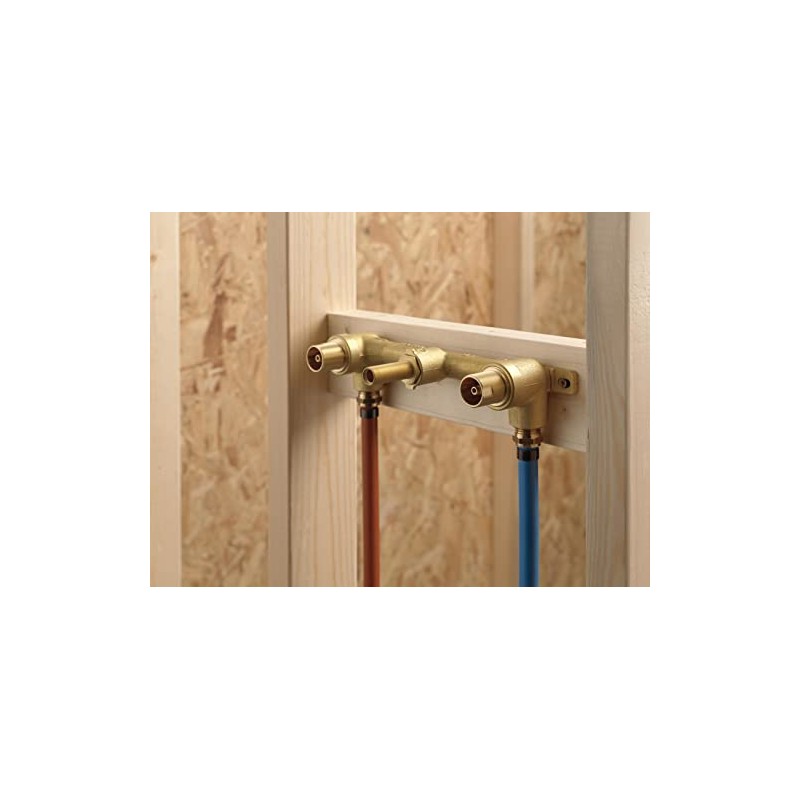 Delta Faucet Wall-Mount Rough-In Valve for Delta 2-Handle Wall-Mount Bathroom