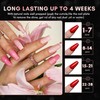Makartt French Nail Tips, 500 Pieces, Half Cover False Nail