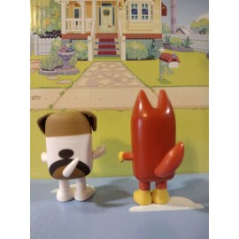 Moose Toys NEW RUSTY cattle dog JACK russell terrier Bluey & Friends toy figures characters