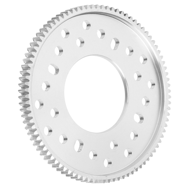 90 Tooth Cylindrical Aluminum Gear StraightTooth Deceleration Overspeed Parts 32mm