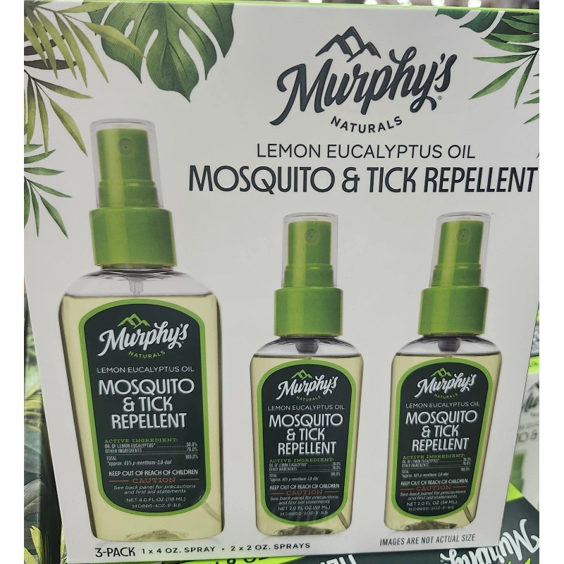 Murphy’s Naturals Murphy's Naturals Insect Repellent Spray Lemon Eucalyptus Oil/3