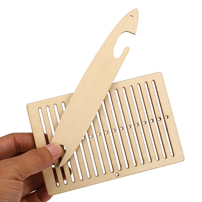 Weaving Loom Kit 2 Pcs Weaving Shuttle Weaving Tools for