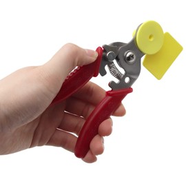 Metal Livestock Ear Tag Removing Tool,Cattle Ear Tag Remover Pliers for Cattle,Goat, Sheep,Cow (Ear tag Removal Tool)