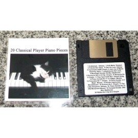 Classical Player Piano Solos for PianoDisc PDS-228CFX, PDS-128, Opus7, PianoCD - PianoDisc Floppy Disk