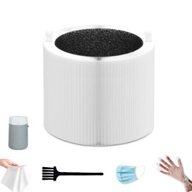 1 Pack 411i Max & 411a Max Filter Replacement Compatible with Blueair Blue Pure 411i Max & 411a Max Air Puri-fier, H13 True HEPA & Activated Carbon Filter, Compare to Part #F4MAX