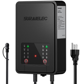 SURAIELEC 200W Low Votage Landscape Transformer with Timer, 2 Zones
