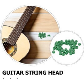 Cuentas Metálicas para Mejorar la Pureza del Sonido 50 Piezas con Extremo de Bola y Afinación Estable para Cuerdas de Guitarra Acústica y Clásica