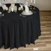 BLUEKATE Lamour Satin Table Cloths. 1pc 132 Inch Tablecloth, Floorlength