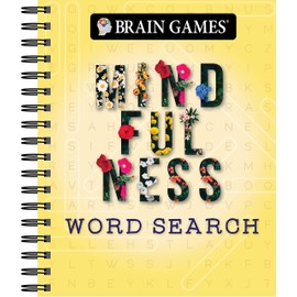 Brain Games - Mindfulness Word Search (Yellow)