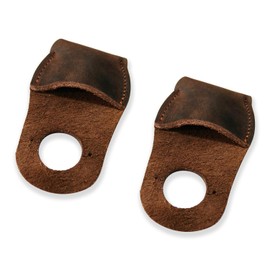 Thumb Guard Wood Carving Tools 2Pcs - Whittling Kit Wood Grain Tool, Leather Finger Protector, Thumb Protector, Thumb Guard Wood Carving, Carving Thumb Guard