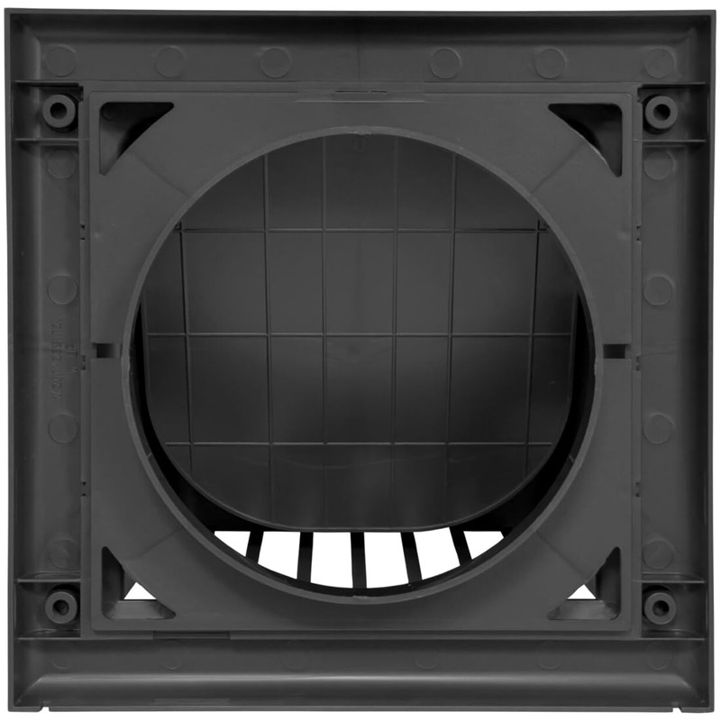 Grey Gravity Flap for Ø 100 mm / 4" Round