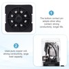 sourcing map DPDT Electromagnetic Power Relay, DC 24V Coil 10A