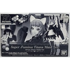 Bandai HGBF 1/144 Super Fumina Titan's Maid Version, Plastic Model (Hobby Online Shop Exclusive)