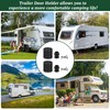 Ahuliao Trailer Door Holder Kit Low Profile Rubber Door Holder
