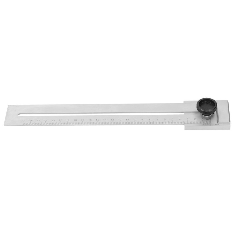 Sliding Line Ruler Accuracy Scribing Woodworking Parallel Carbon Steel Measuring