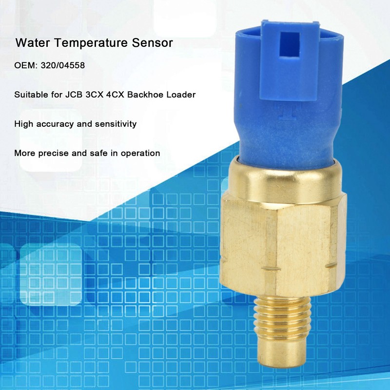 24V Water Temperature Sensor Engine Temp Transducer 320/04558 for JCB