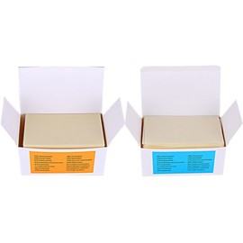 2 Cajas Papel de Peluquería Ultrafino para Permanente y Peinado, 2 Protección de Puntas, Permeabilidad, Uso Profesional y Hogar Color Aleatorio