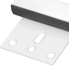 2pcs Home Door Security Lock Aluminium Alloy Door Reinforcement Lock
