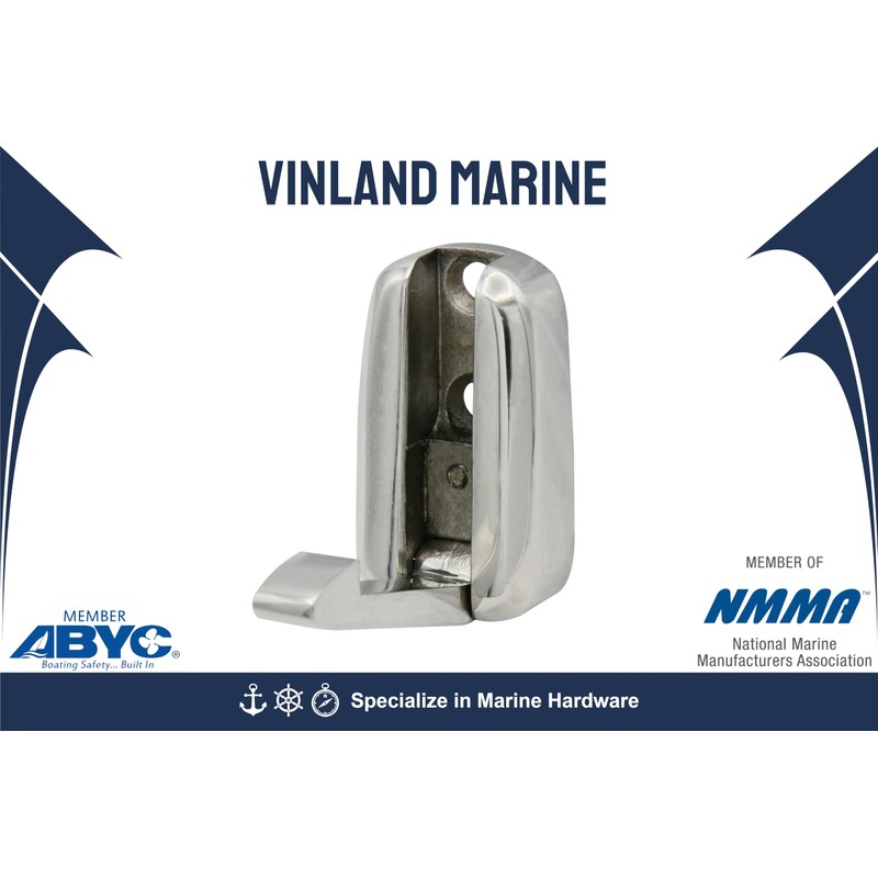 Vinland Marine 304 Stainless Steel Spring Loaded Folding Coat Hook