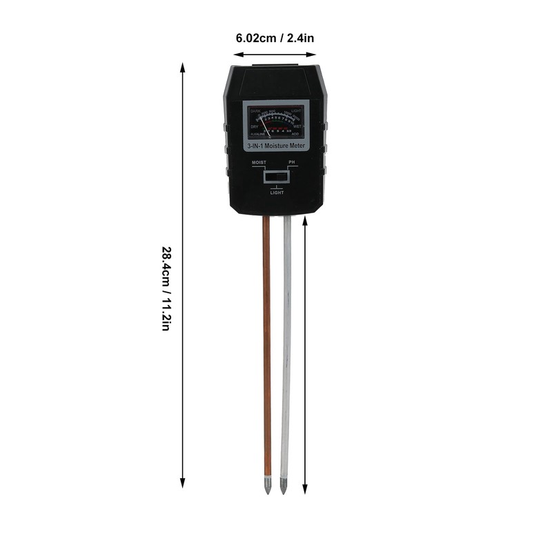 Soil Tester Soil Moisture Tester PH Meter Illumination Tester MultiFunctional