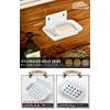 ダルトン(Dulton) 石鹸置き エナメル ソープディッシュ 高さ25×幅155×奥行105mm ENAMELED SOAP DISH CH13-H490 ホワイト