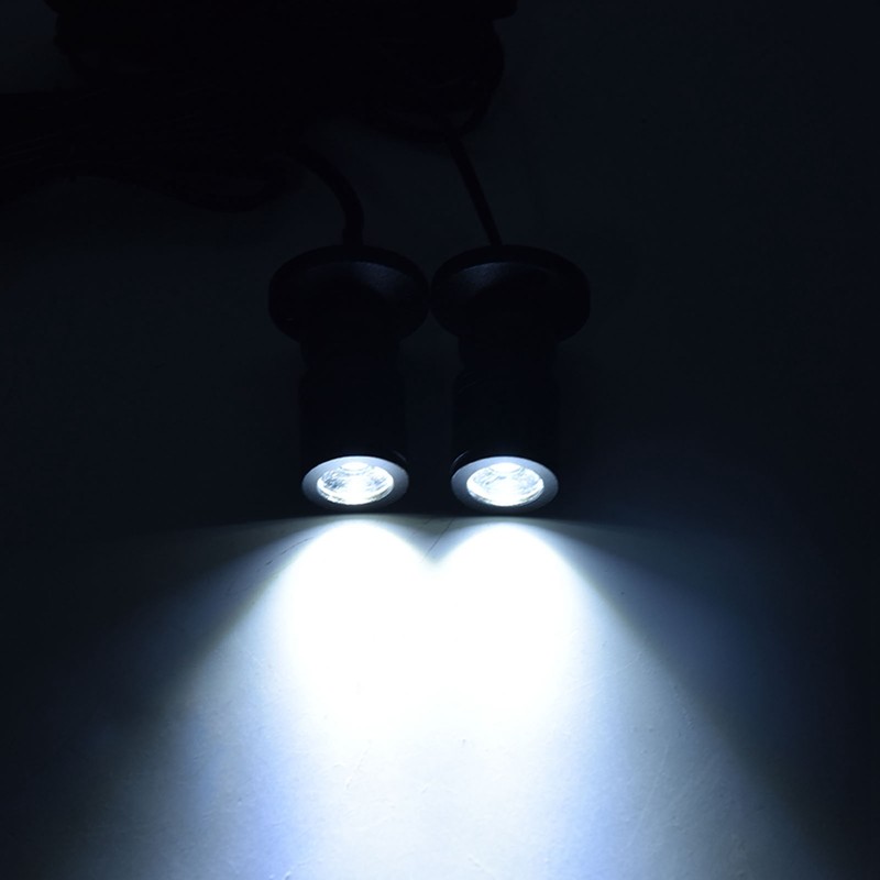 Display Cabinet Light USB Powered Dimmable Round Small LED Cabinet