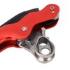 Aluminum Magnalium Alloy Self‑Braking Stop Descender for 10‑12mm Rope Climbing