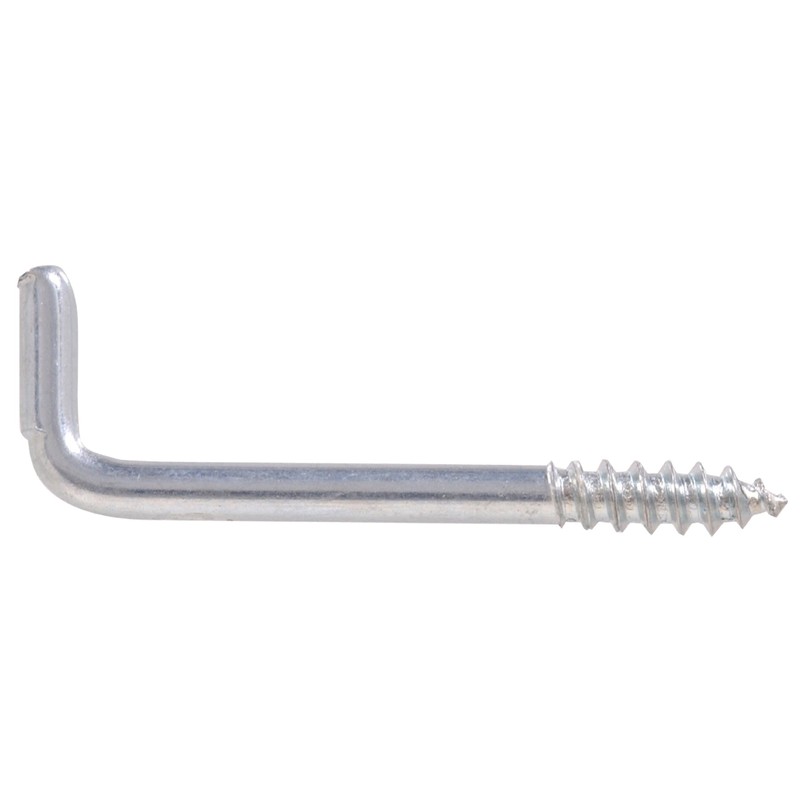 Hardware Essentials 852426 Square Bend Hook Zinc 0.106" x 1-3/8"
