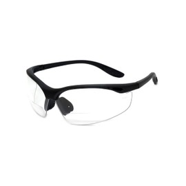 Calabria 91348 Bi-Focal Safety Glasses UV Protection in Clear +2.50 by Calabria