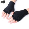2-Pack Fingerless Compression Glove Pairs with Magnetic Dot Design, Unisex